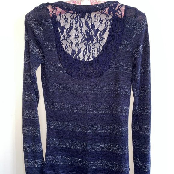 Sparkly/lace tunic style top - Picture 8 of 8